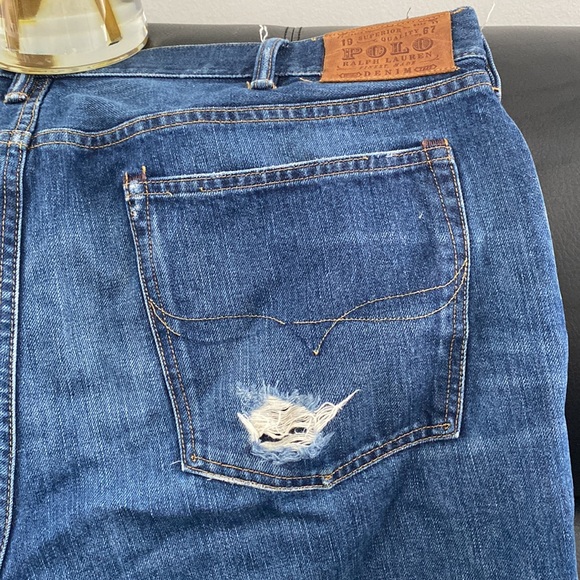 Polo by Ralph Lauren Original Denim Mens 42 - Picture 7 of 10